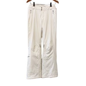 Spyder Traveler Athletic Snow Ski Pants White Insulated Women’s 6
